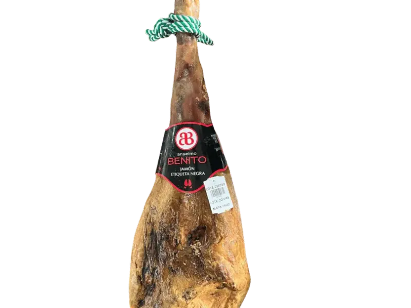Jamón Etiqueta Negra Anselmo Benito